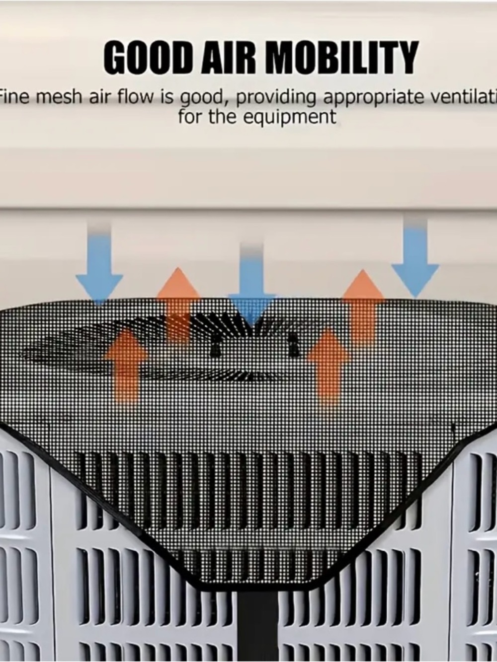 All-Weather Gray AC Unit Cover Protector - Picture 3 of 7